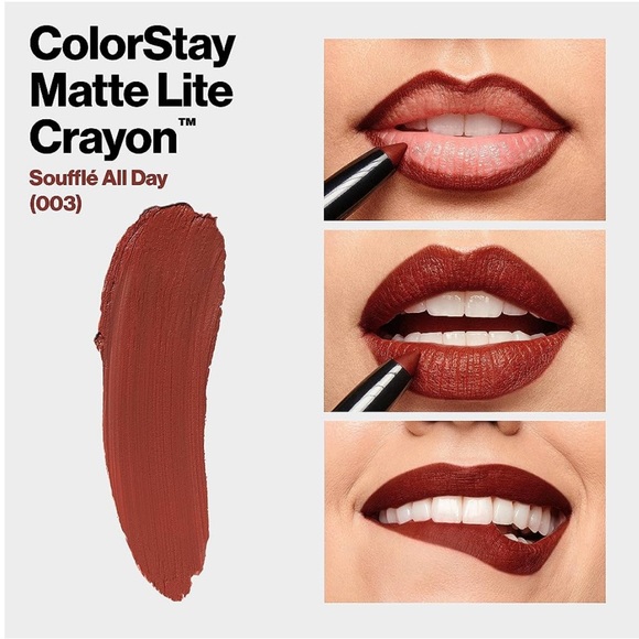 Revlon Colorstay Matte Lite Crayon Lipsticks- YOU CHOOSE - Picture 5 of 9